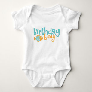 子供の誕生日 ベビーボディスーツ