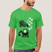 子供の誕生日St patricks dayトラックセットギャグギフトF Tシャツ (正面)