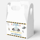 子供の警察の誕生日パーティーお願いギフトボックス フェイバーボックス (オープン)