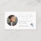 子供の遊び日 |ゲーマーラベル連絡情報 名刺 (裏面)