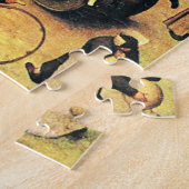 子供の遊び素晴らしやア絵画ート ジグソーパズル (側面)