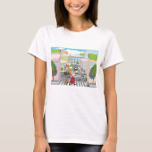 子供の道路横断安全教育 Tシャツ (正面)