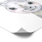 子供の部屋の装飾用聖書の詩ポスター ポスター (角)