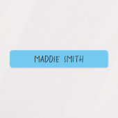 子供の防水名 ラベル (デザイン1)