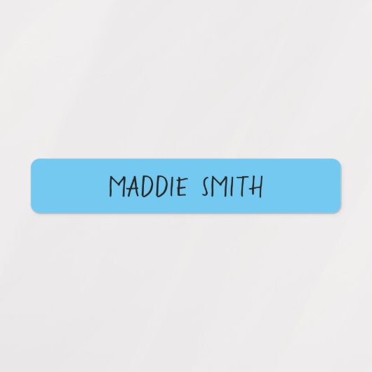 子供の防水名 ラベル (デザイン1)