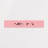 子供の防水名 ラベル (デザイン2)