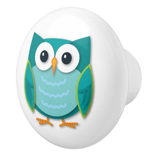 子供の陶磁器の引くこと及び食器棚のドア・ノブ セラミックノブ (右)