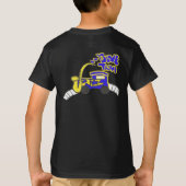 子供の青いTraneのワイシャツ Tシャツ (裏面)