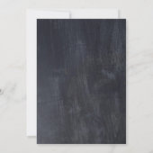 子供の面白いハロウィーン衣装の誕生日パーティー 招待状 (裏面)