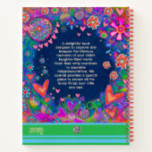 子供の面白い発言を記録するカスタムジャーナル ノートブック (裏面)