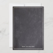 子供の音楽テーマのキュートなピアニストの誕生日パーティー 招待状 (裏面)