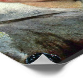 子供の頭(クララセレナルーベンスのポートレート) ポスター (角)