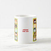 子供の顔の多様性の先生は個人化なります コーヒーマグカップ (中央)