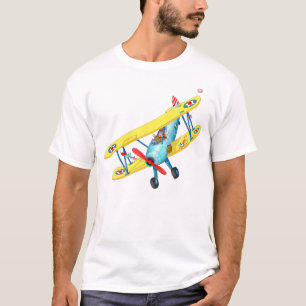 子供の飛行機のTシャツ Tシャツ