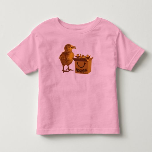 子供の食事 トドラーTシャツ (正面)