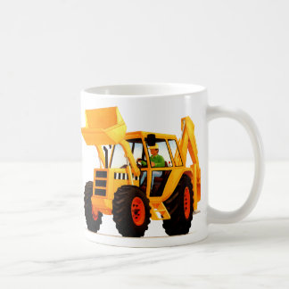 子供の黄色い坑夫 コーヒーマグカップ