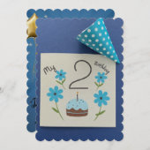 子供の2回目の誕生日バッシュ (正面/裏面)