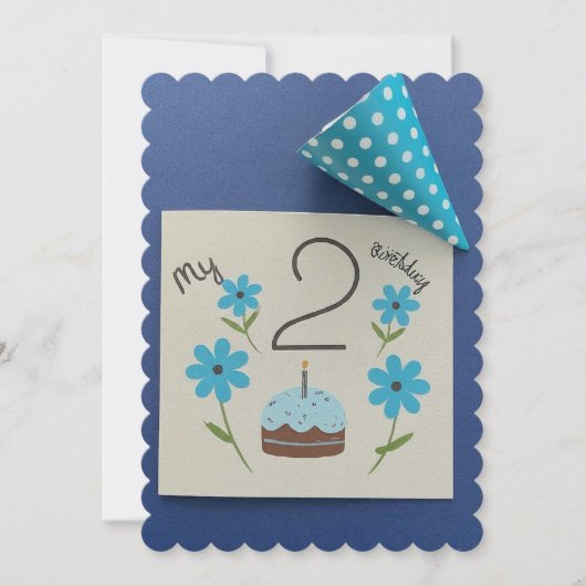 子供の2回目の誕生日バッシュ (正面)