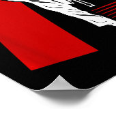 子供の7歳の誕生日空手 ポスター (角)