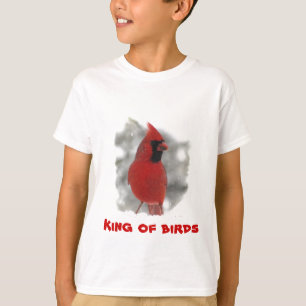 子供の(鳥)ショウジョウコウカンチョウ-鳥の王 Tシャツ