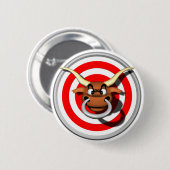 子供のBullのTシャツおよびギフト 缶バッジ (正面&裏面)