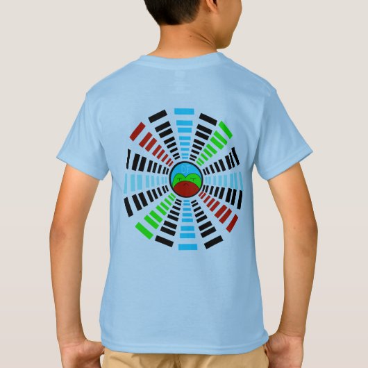 子供のdfシャツ1 tシャツ (裏面)