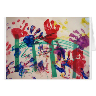子供のhandprintの庭