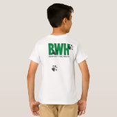 子供のHanesのTシャツ Tシャツ (裏面フル)