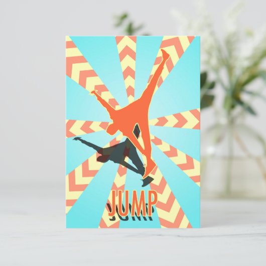 子供の'JUMP'招待状 招待状 (スタンド正面)