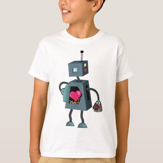 子供のJunkybot Tシャツ (正面)