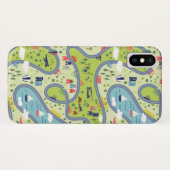 子供のRoadtripの景色パターン Case-Mate iPhoneケース (裏面(横))