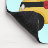 子供のTシャツおよびギフトが付いているスクールバス マウスパッド (コーナー)