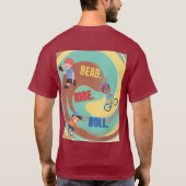 子供のTシャツとカラフルデザイン。 Tシャツ (裏面)