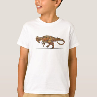 子供のTシャツのアロサウルスの恐竜 Tシャツ