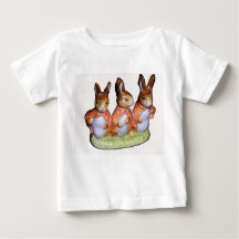 子供のTシャツ18のmths - flopsy mopsy及びcottontail
