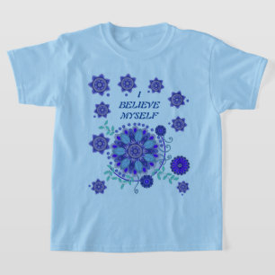子供のTシャツ(クリエイティブ花) Tシャツ