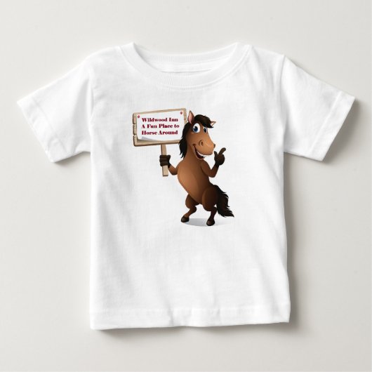 子供のTシャツ ベビーTシャツ (正面)