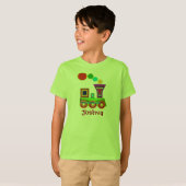 子供のTシャツ: 列車 Tシャツ (正面フル)