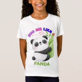 子供のTシャツ – Hug Me Like a Panda 🐼 Tシャツ