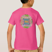 子供のTシャツDIYは文字のイメージの変更色のおもしろいを加えます Tシャツ (裏面)