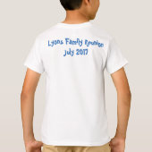 子供のTaglessの懇親会のワイシャツ Tシャツ (裏面)