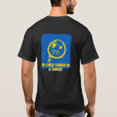 子供はいかなる標的にされるべきではありません Tシャツ (裏面)