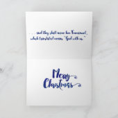 子供はクリスマス生まれカードだ シーズンカード (内部)