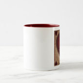 子供はマグを満たします ツートーンマグカップ (中央)