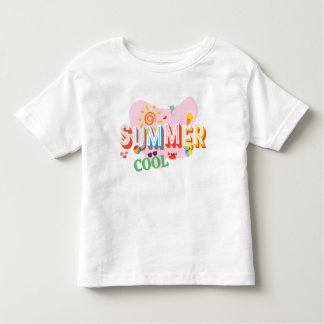 子供は夏にかわいい トドラーTシャツ