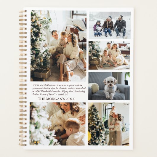 子供は家庭聖書生まれの聖句である プランナー手帳 (正面)