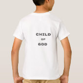 子供は神の子 キッズ イニシャルTシャツ Tシャツ (裏面)