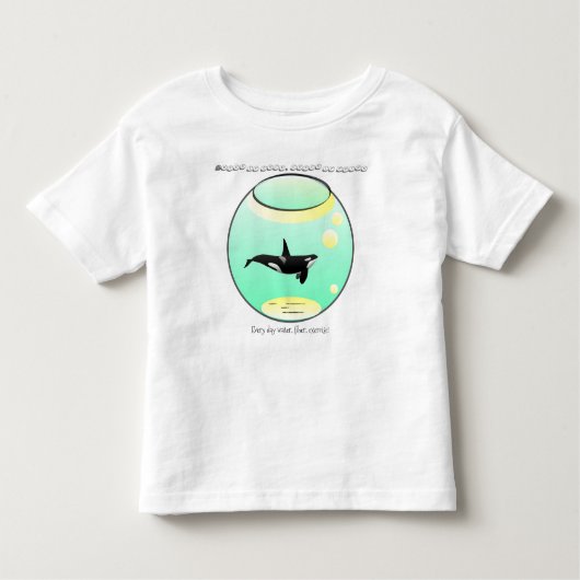 子供は私がウンチにDooを作ってもいい取るに足らない訓練を予約します トドラーTシャツ (正面)