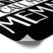 子供は私にマイモーの母親の日を呼おもしろいばないわ ポスター (角)