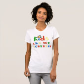 子供は私のビジネスレディースTシャツです Tシャツ (正面フル)